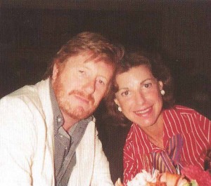 John with Helen Frankenthaler at Langan's Brasserie in the late 1970s
